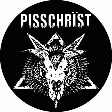 Pisschrist - Goat Button