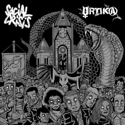 Social Crisis / Ortika - Split LP