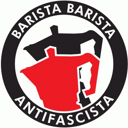 Barista Barista Antifascista - Button