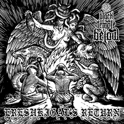 Guevnna / Black Temple Below - Split LP