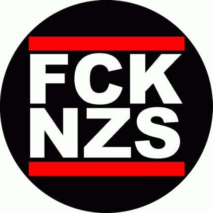 FCK NZS - Button