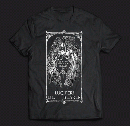 Light Bearer - Lucifer Shirt (black and white shirts)