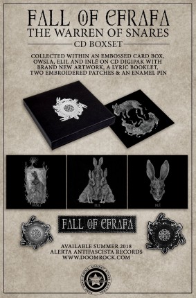 Fall Of Efrafa - The Warren Of Snares CD-Boxset (Owsla, Elil, Inle)